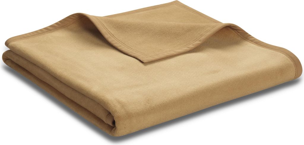 Biederlack Wohndecke XXL UNICOLOUR BL 220x240 cm beige Produktbild 