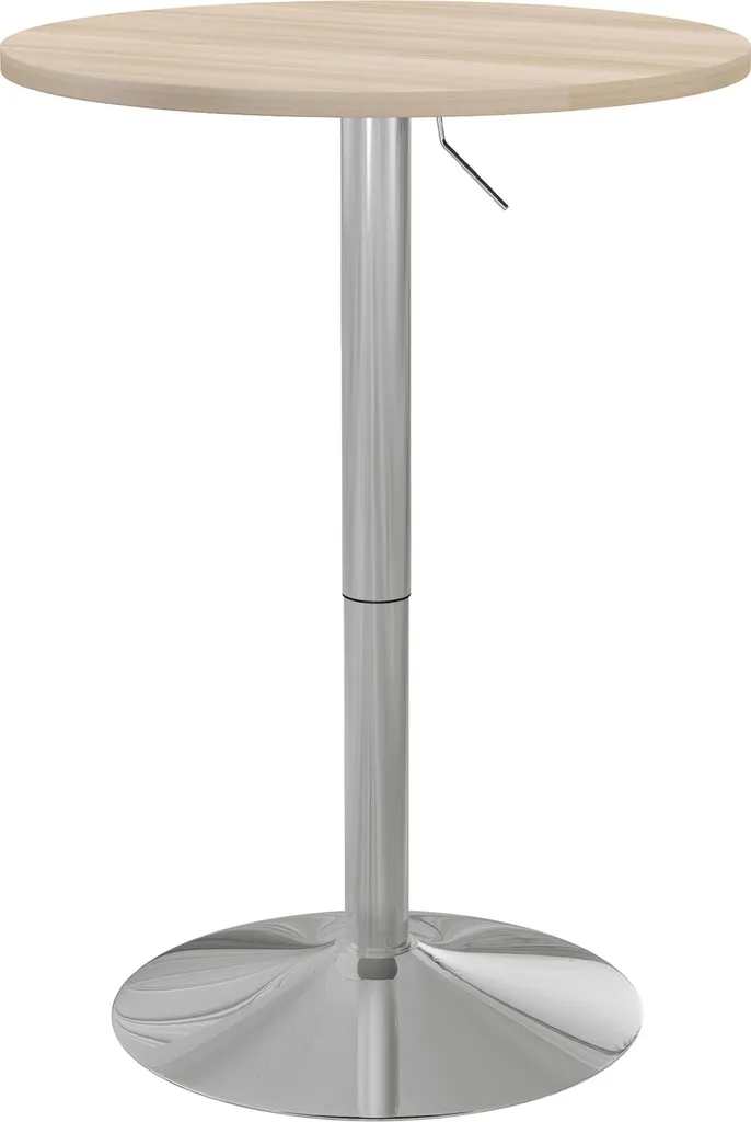 Table Haute de Cuisine pour Studio et Petit Espace Plateau Gris Pro
