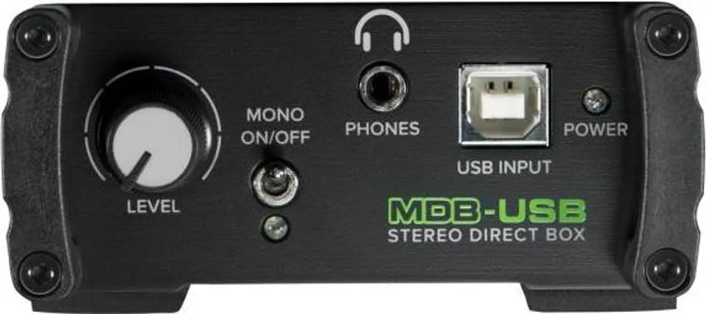 Mackie MDB-USB Solution Anti-Bruit pour Brancher un PC sur une Mixette