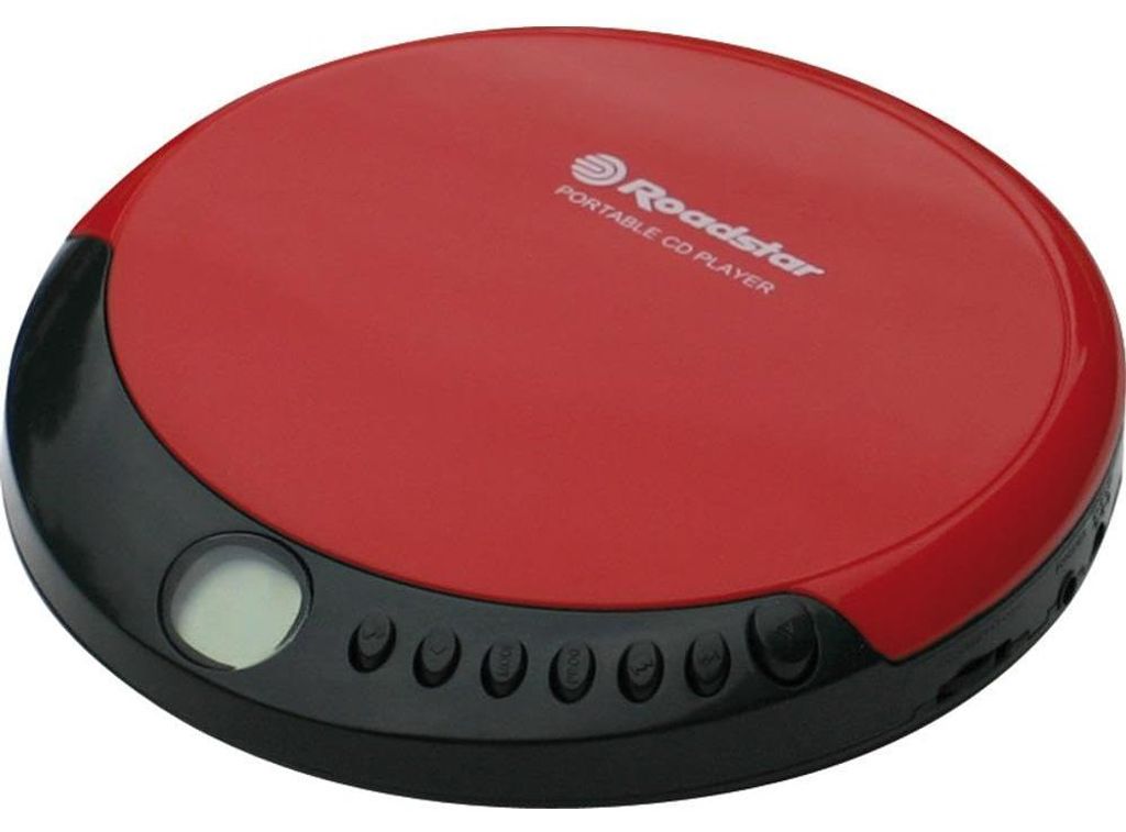 Roadstar PCD-435CD, 175 g, Rot, Tragbarer CD-Player Produktbild 