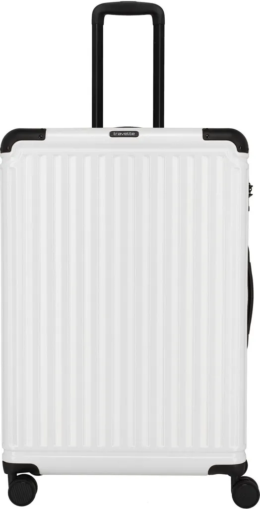 Grande Valise de Voyage Travelite Cruise L Blanche 100 Litres Robuste