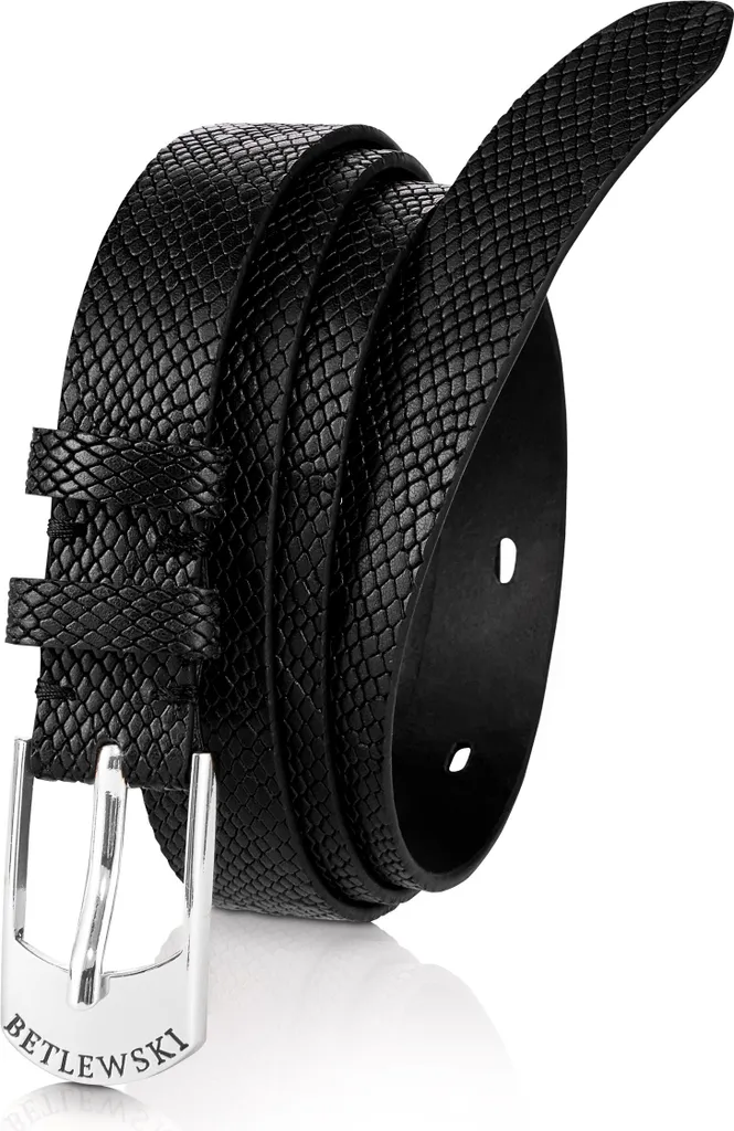 Cintura Betlewski DW201 in Vera Pelle - Accessorio Uomo Alta Qualità