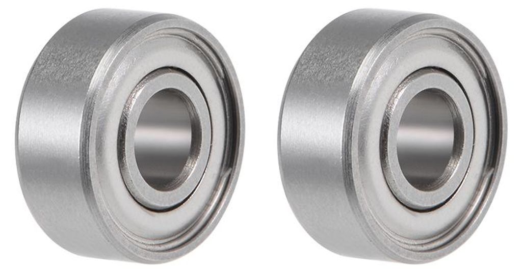 2 Stš¹ck SR3ZZ Rillenkugellager 3/16-Zoll x 1/2-Zoll x 0,196-Zoll Doppelgeschirmt Steelstahl