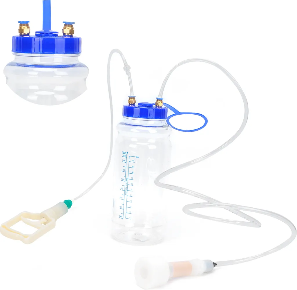 Trayeuse de chèvres portable manuelle avec pompe à vide à tête unique - 5