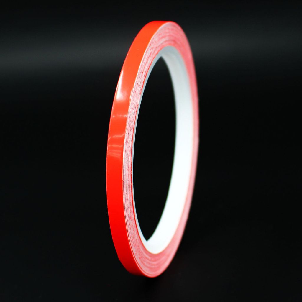 10m Zierstreifen 5mm Neon Rot Dekorstreifen Auto Motorrad Boot Modellbau Klebestreifen