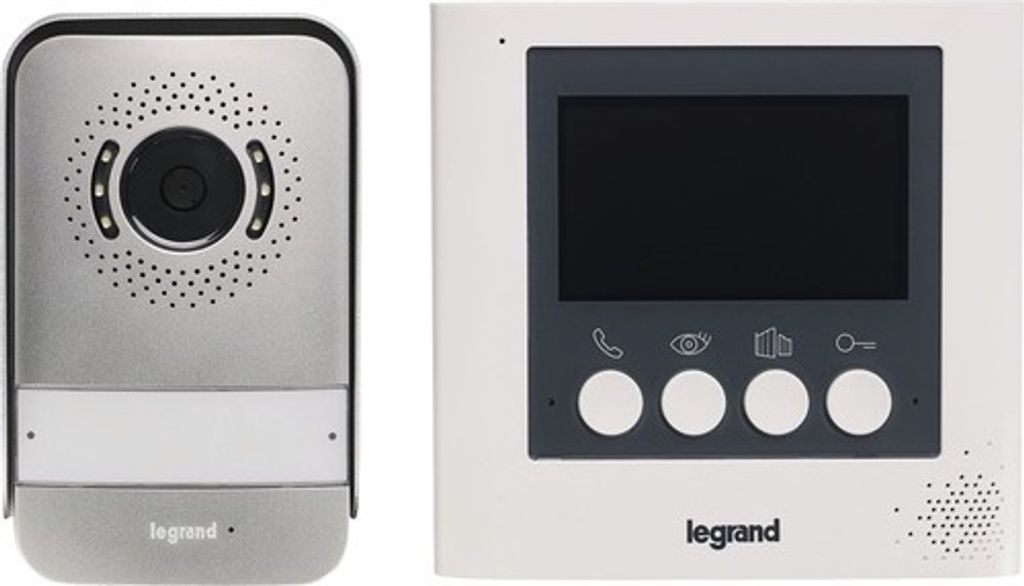 Gegensprechanlage Videokit 4,3" 2-Draht Legrand 369110