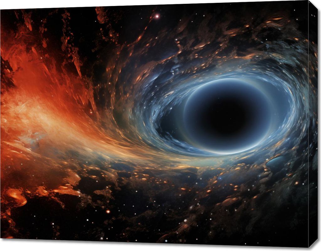 Bild 90x70cm Unendlichkeit des Universums