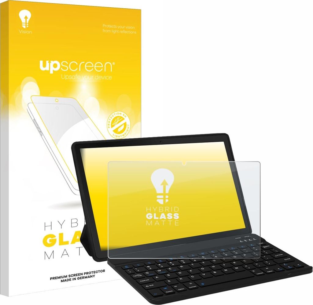 upscreen Entspiegelungs Schutzglas für Laptok YXPA7LBK 11" Schutzfolie Panzer Folie Glas Display Schutz matt