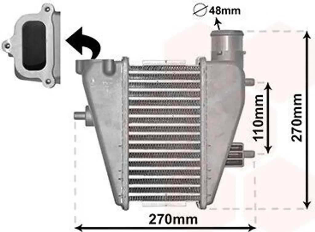 Intercooler de remplacement pour baisse de puissance Honda Civic 8