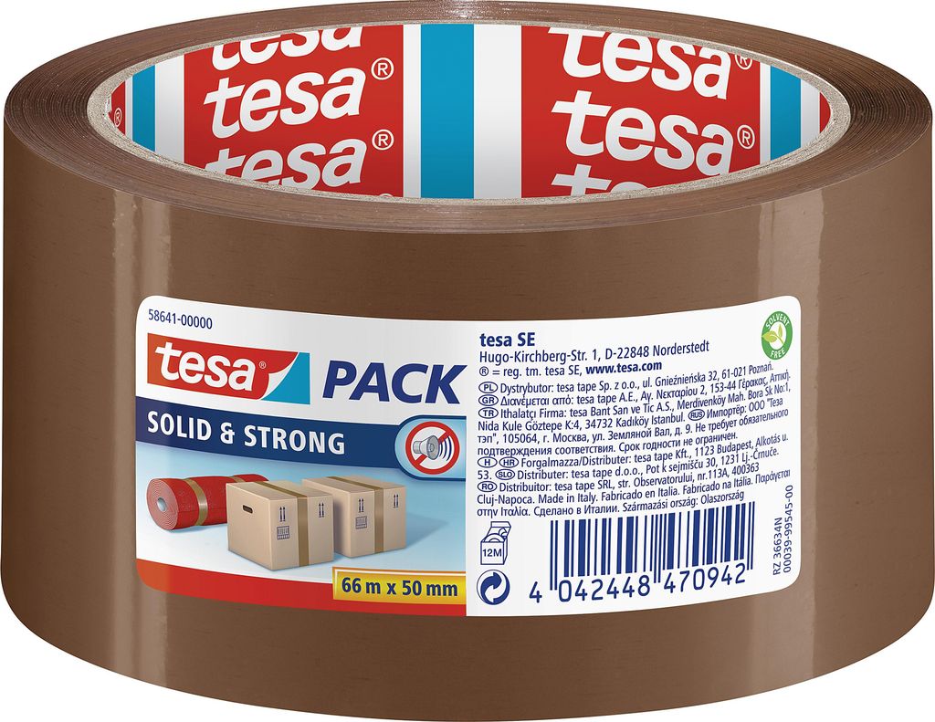 TESA 58641-00000-00, Braun, Verpackung, Polypropylen (PP), Produktbild 