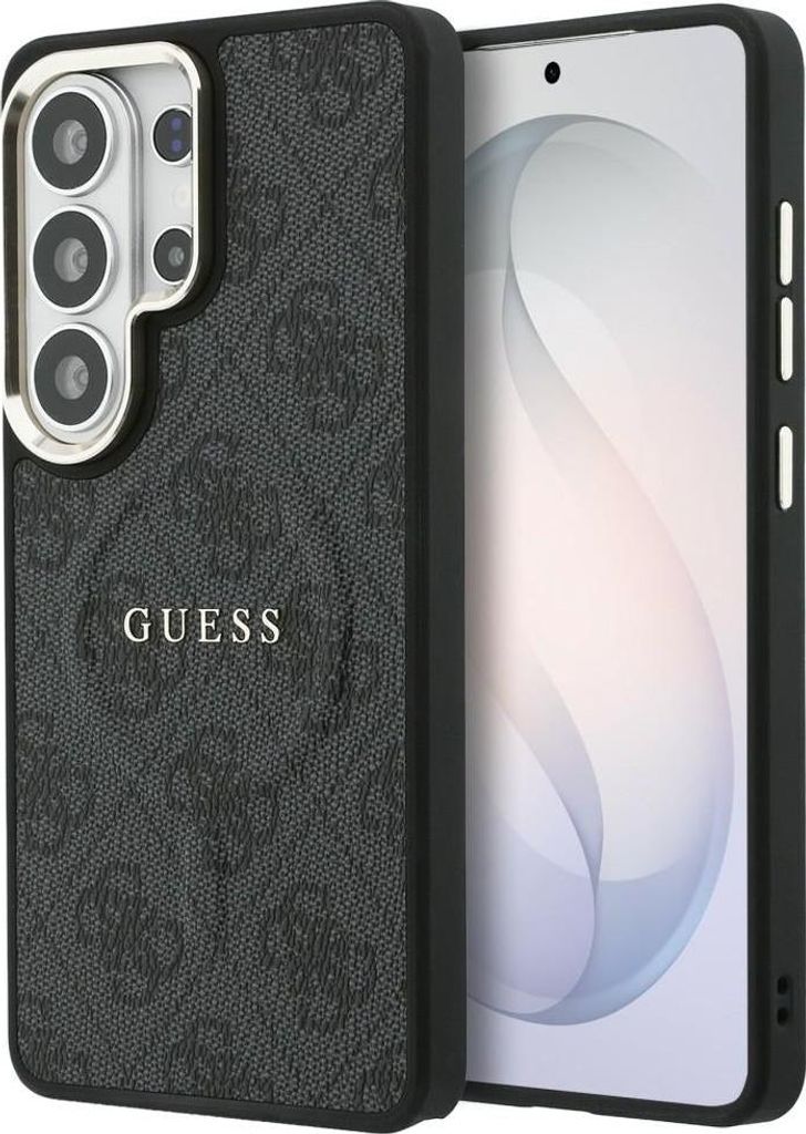 GUESS case passend für SAMSUNG S26 Ultra GUHMS26LP4MSEGCK (4G Embossed Ring kompatibel mit MagSafe) black