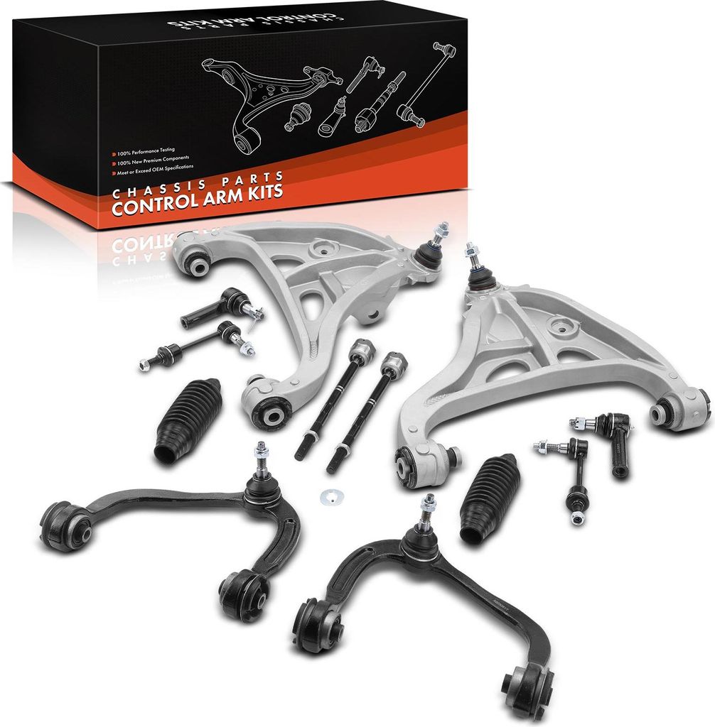 Frankberg 1x Querlenker Satz Vorderachse für FORD USA F-150 3.5L 4.2L 4.6L 4.9L 5.0L 5.4L 5.8L 6.2L 7.3L Bj ab 1986