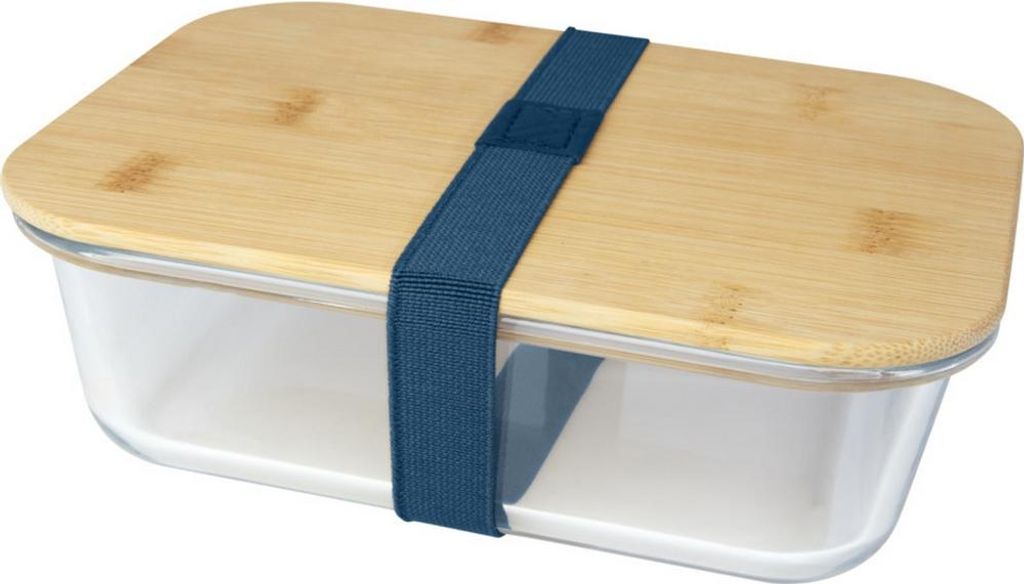 Seasons - Brotdose "Roby", Bambus PF3969 (Einheitsgröße) (Hale Blau)