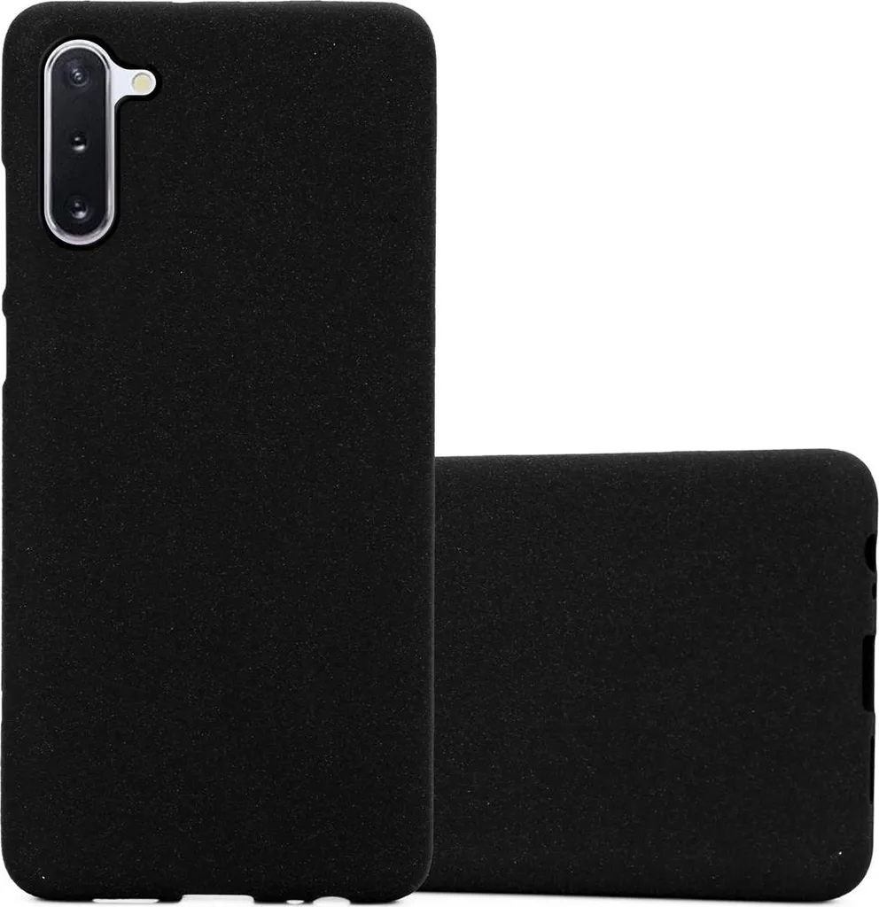 Cover Samsung Note 10 Cadorabo Nera - Custodia Silicone TPU Flessibile