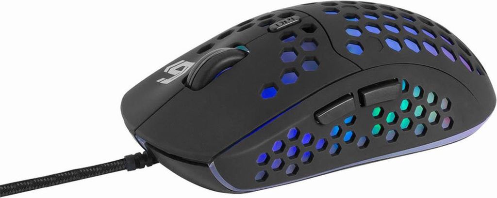 Gembird USB Gaming Maus RX400 - 6 Tasten RGB Beleuchtung