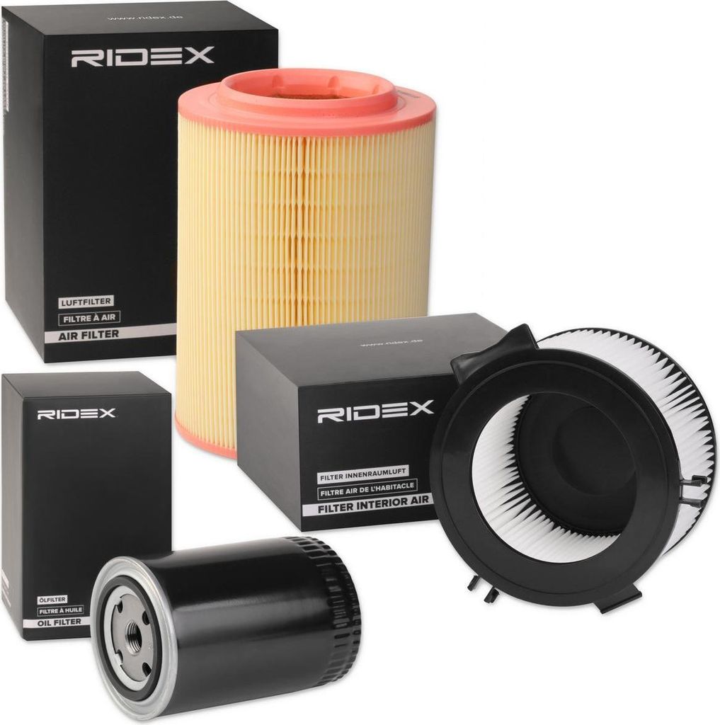 RIDEX Filterset Inspektionspaket Filtersatz für VW Produktbild 