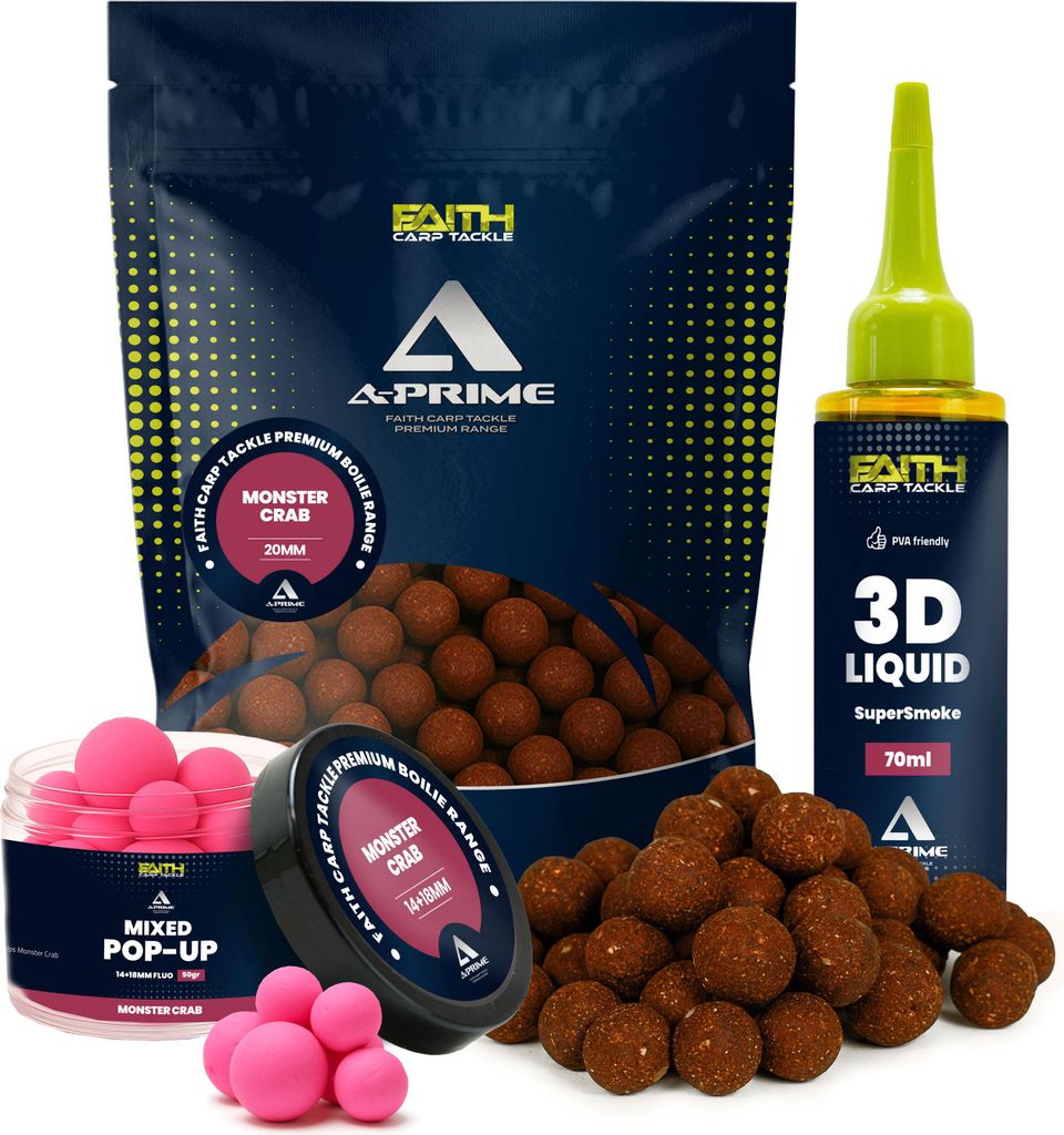 Faith A-Prime Boilie Kombi-Angebot - Monsterkrabbe