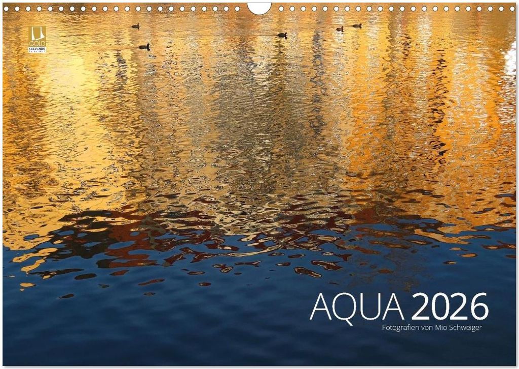 Aqua 2026 Fotografien von Mio Schweiger (Wandkalender 2026 DIN A3 quer), CALVENDO Monatskalender