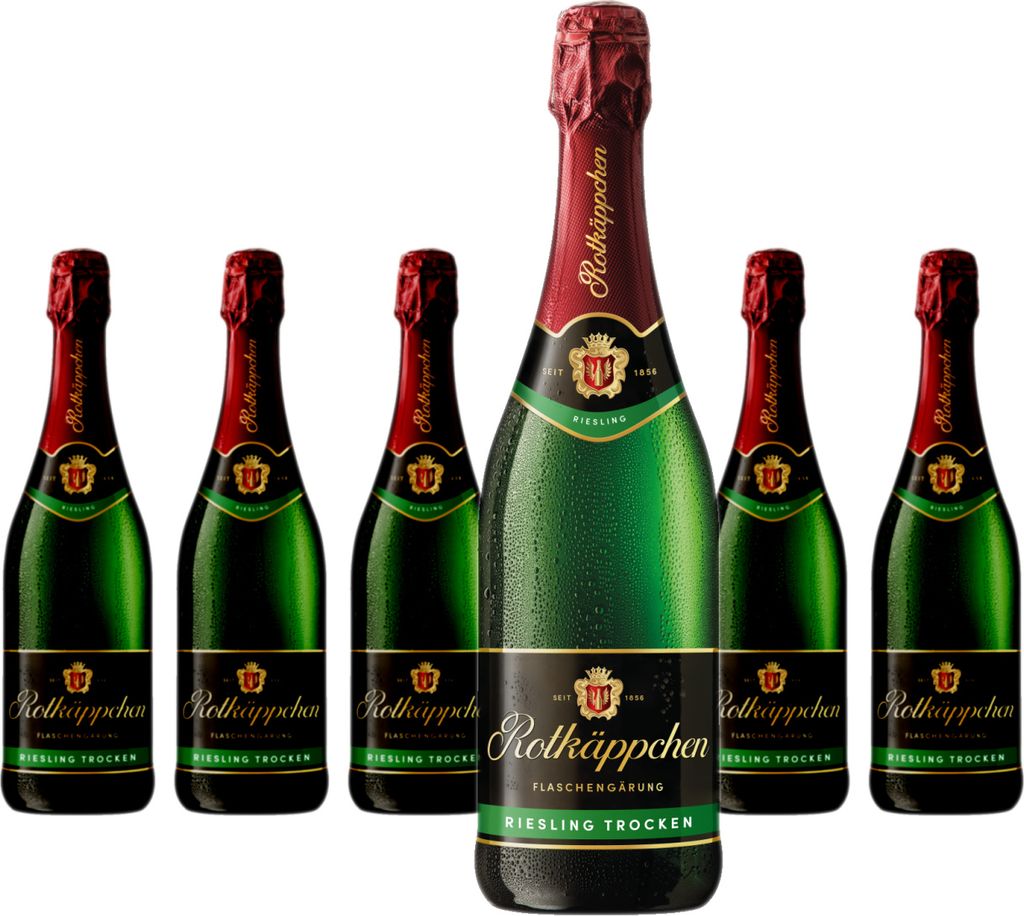 6 x Rotkäppchen Sekt Riesling trocken Produktbild 