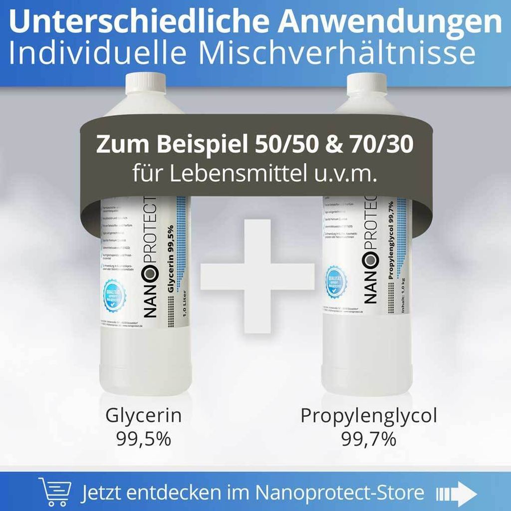 Nanoprotect Propylenglycol 99,7% | 1 kg | Pharmaqualität Produktbild 5