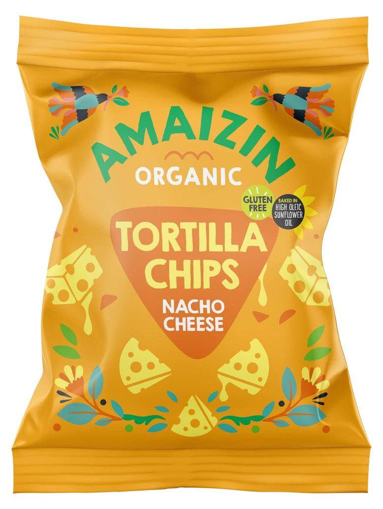 CHIPSY TORTILLA KUKURYDZIANE SEROWE BEZGLUTENOWE150 g - Zdjęcie produktu 