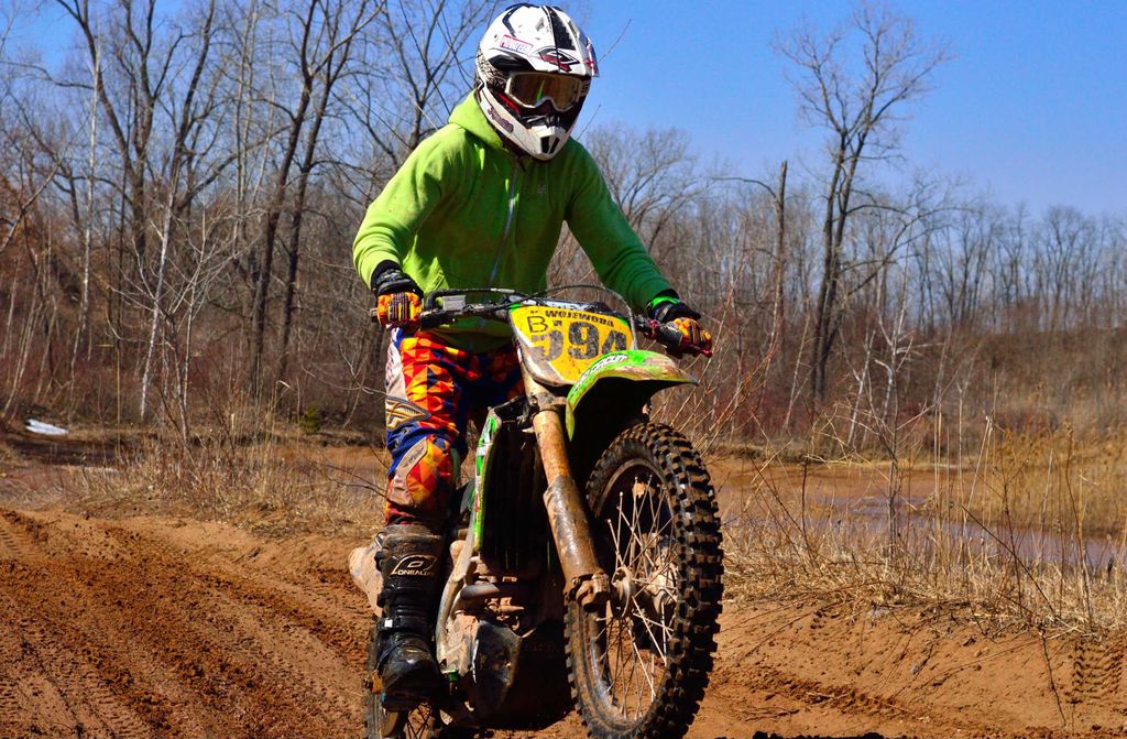 hansepuzzle 42126 - Motocross Puzzle, 500 Teile, Fortbewegung, 46,0 x 30,0cm mit hochwertiger Aufbewahrung, Kartonbox & Beutel