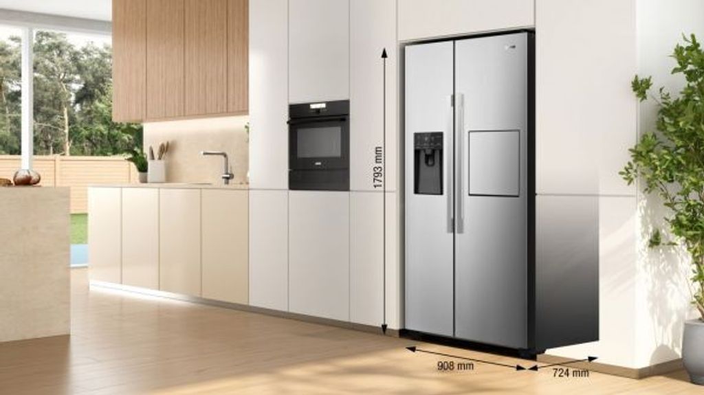 Gorenje - NRS9EVXB1 - Side by Side - Edelstahl - NoFrost - Produktbild 9
