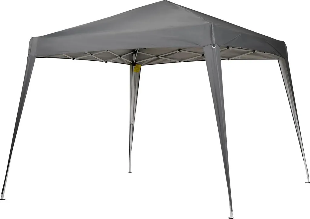 Tonnelle de jardin 2,4m imperméable grise lot de 2 tentes de réception