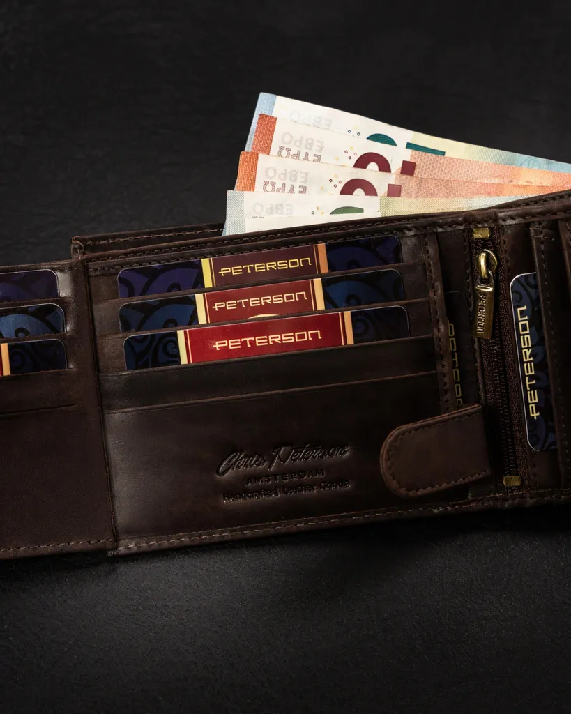 Peterson Greg 50241: Portafoglio in Pelle Premium con Scatola Regalo - 10