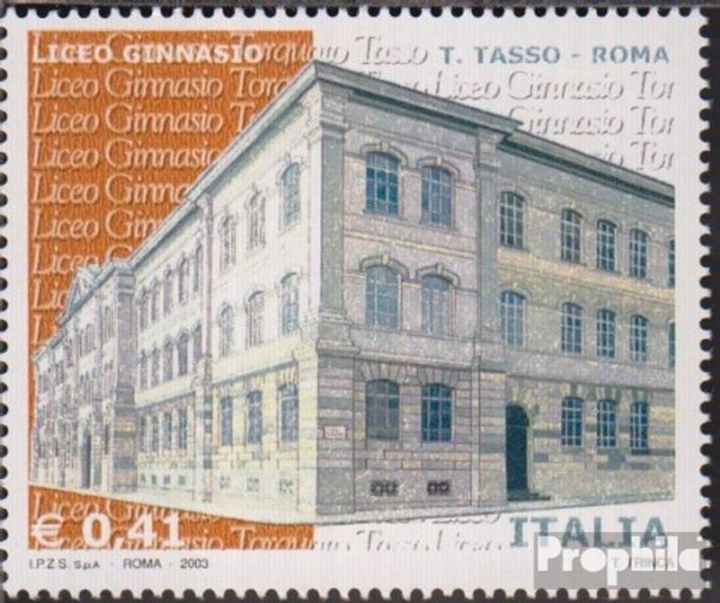 Briefmarken Italien 2003 Mi 2896 (kompl.Ausg.) postfrisch Schulen und Universitäten