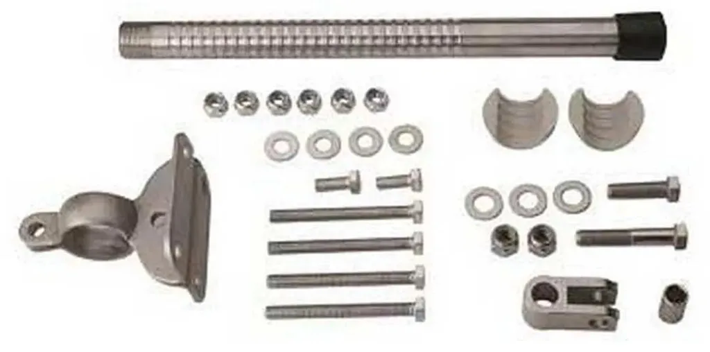 Kit VETUS STRANS 55mm avec embase renforcée pour miroir de cabine