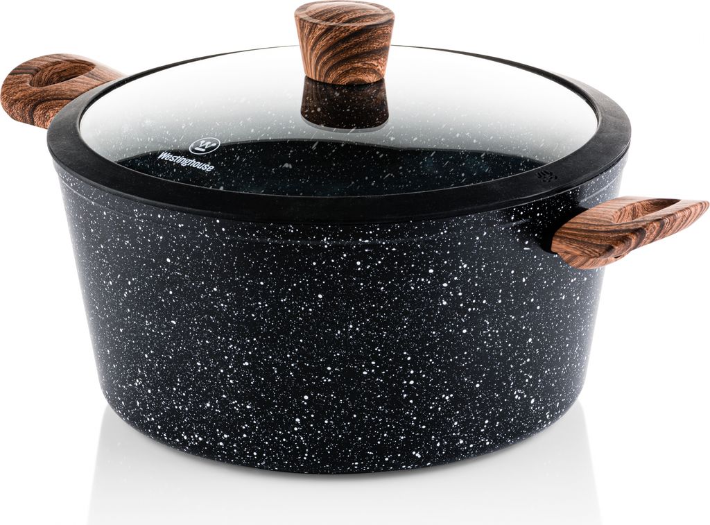 Westinghouse Wood Marble Kochtopf Marmor, Ø 28 cm