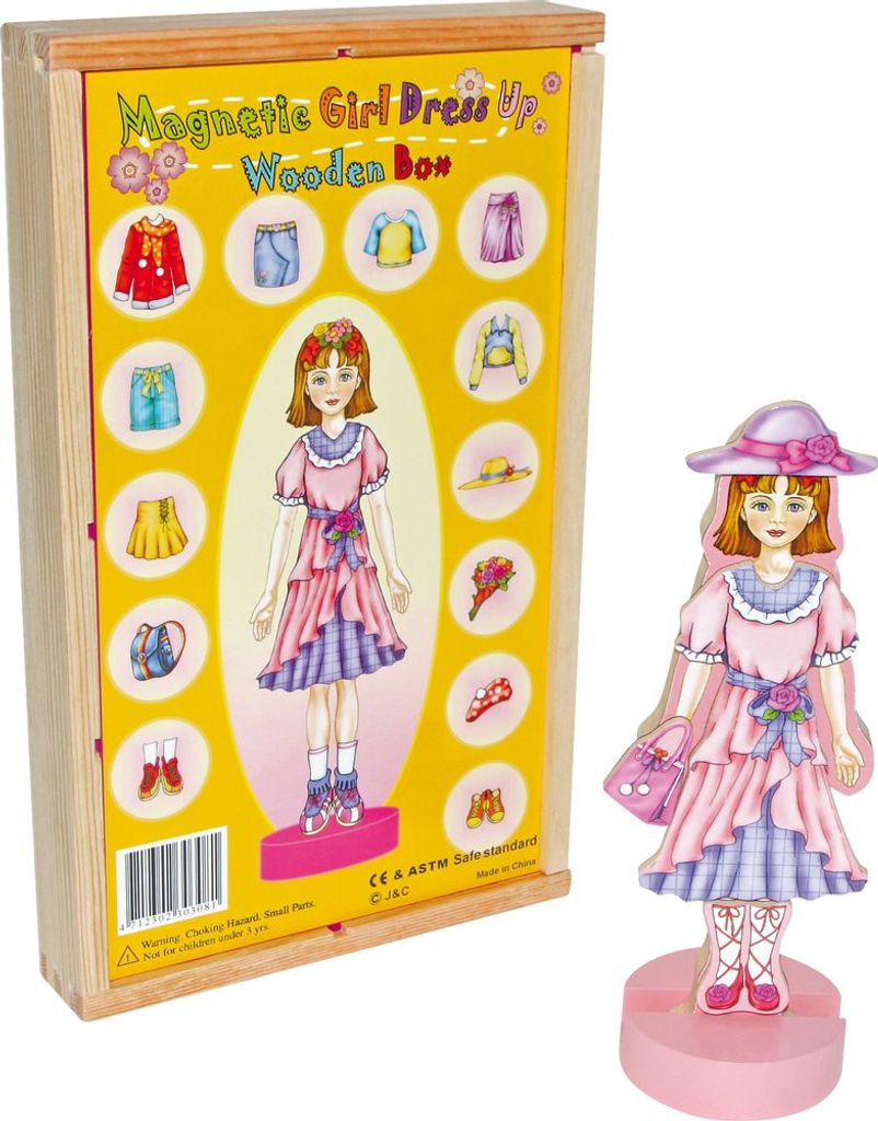 Magnetická hra obliekacia bábika Magda Obrázok produktu