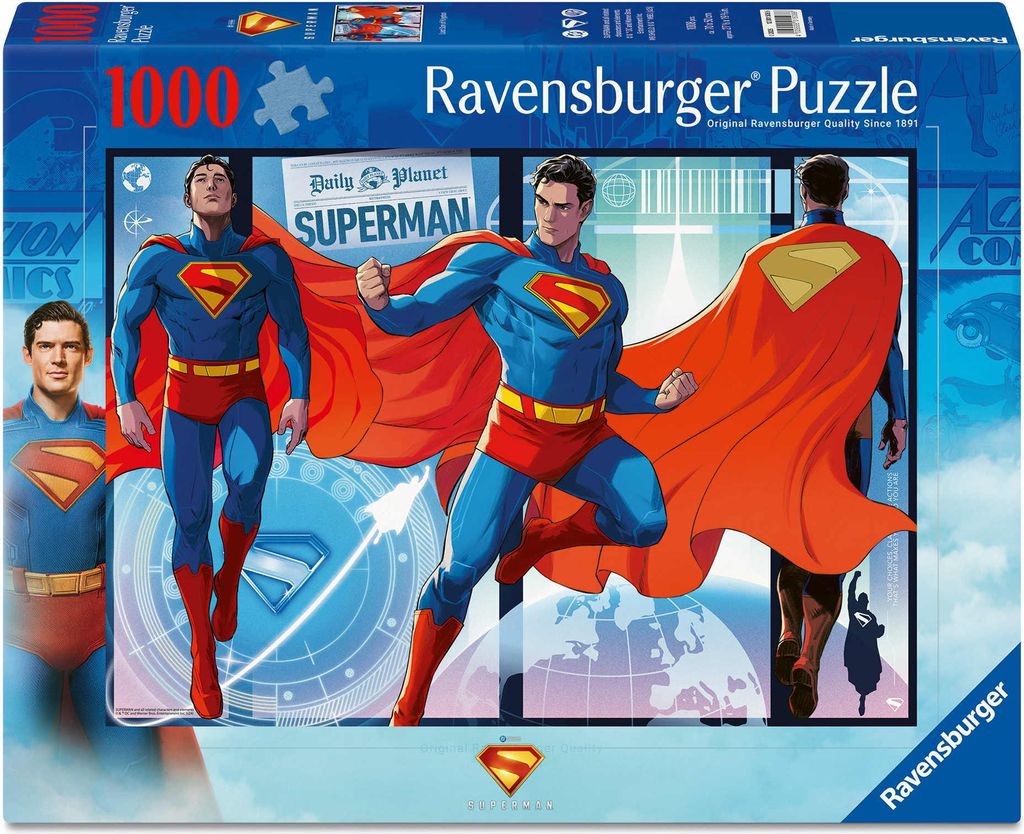 RAVENSBURGER Puzzle Superman: Der letzte Sohn von Krypton 1000 dlks
