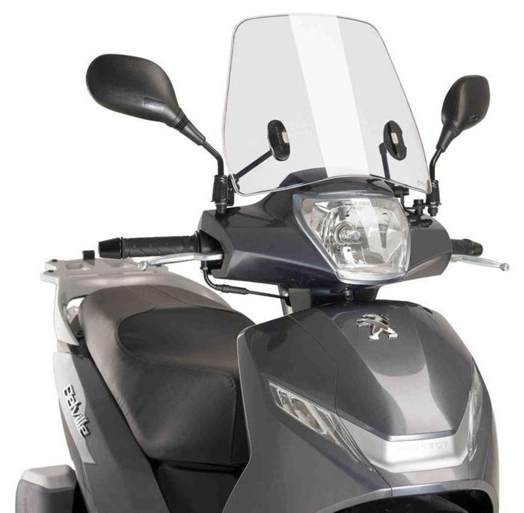 Windschild Puig Trafic mit ABE für Peugeot Belville 125 RS, Produktbild 