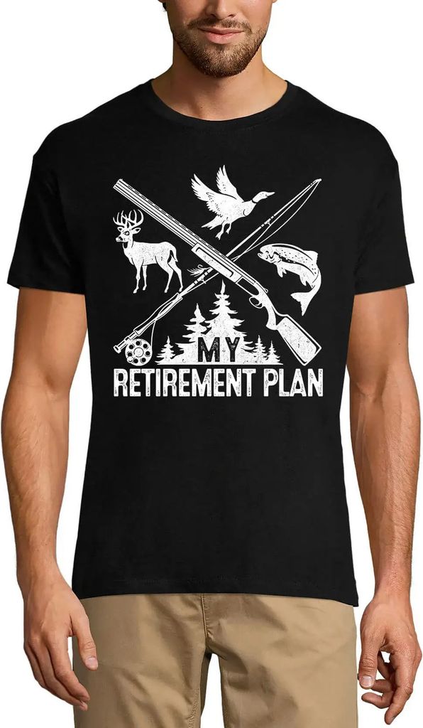Herren Grafik T-Shirt Mein Ruhestandsplan - Oldtimer-Jäger – My Retirement Plan - Vintage Hunter – Öko-Verantwortlich Vintage Jahrgang Kurzar...