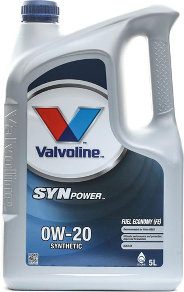 VALVOLINE 5 Liter Motoröl SYNPOWER FE 0W20 SW ACEA C5