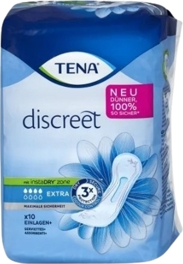 Tena, assorbenti igienici Extra, 10 pezzi (PRODOTTO Immagine del prodotto 