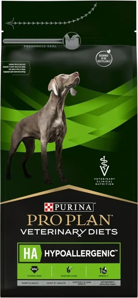 Purina Pro Plan HA Hypoallergenic Vegetables 1.3kg | Supporto Veterinario