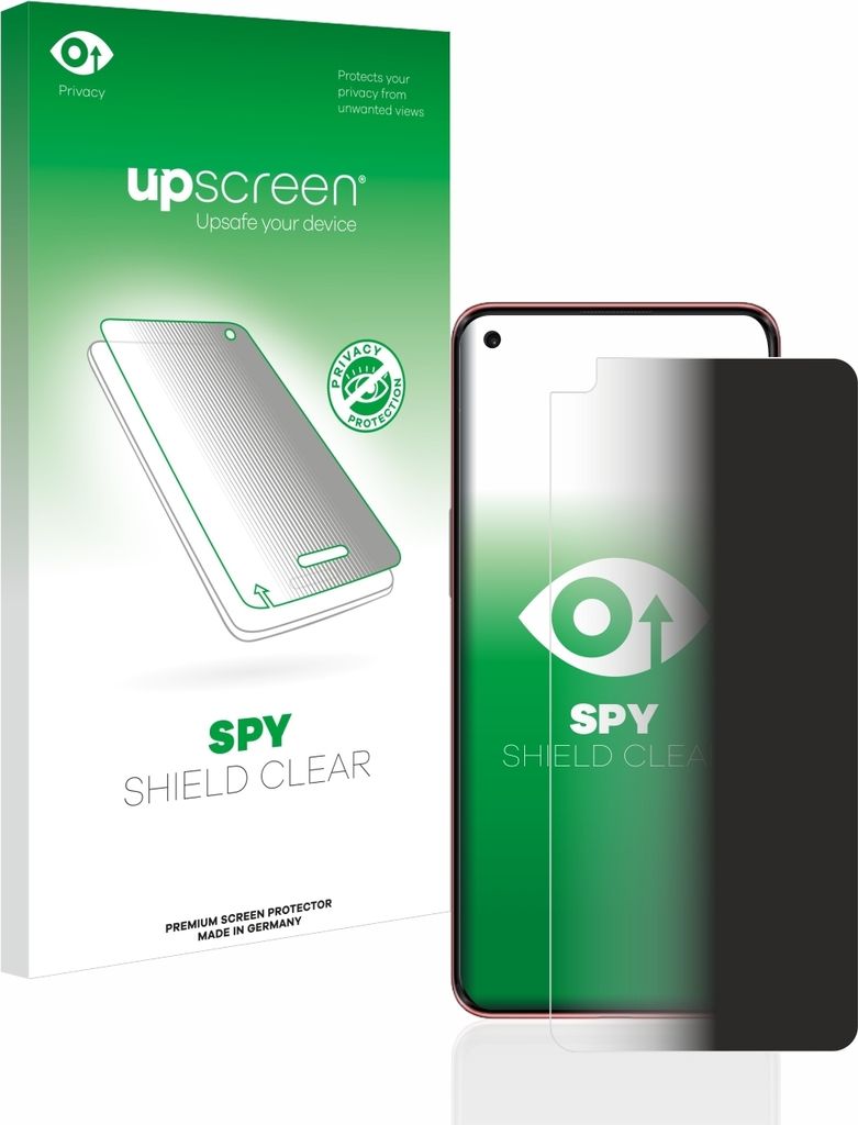 Für OnePlus Nord 2 5G Sichtschutzfolie Schutzfolie upscreen Anti-Spy Privacy Sichtschutz Blickschutz Display Schutz Folie Blaulichtfilter