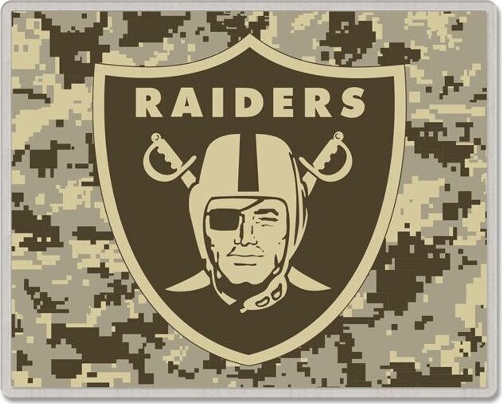 NFL Universal Schmuck Caps PIN Las Vegas Raiders DIGI CAMO