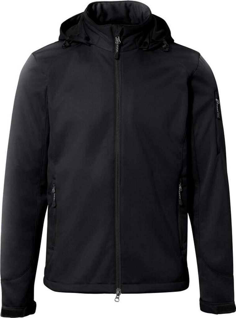 HAKRO Softshelljacke Ontario Herren #848 Gr. 4XL schwarz Produktbild 