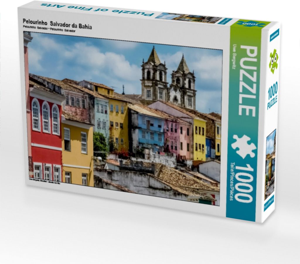 Calvendo Pelourinho Salvador da Bahia 1000 Teile Puzzle quer 640x480mm, Bergwitz Uwe; 7396386