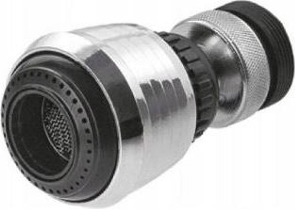 Einstellbarer Luftspüler Metallverbinder Chrom