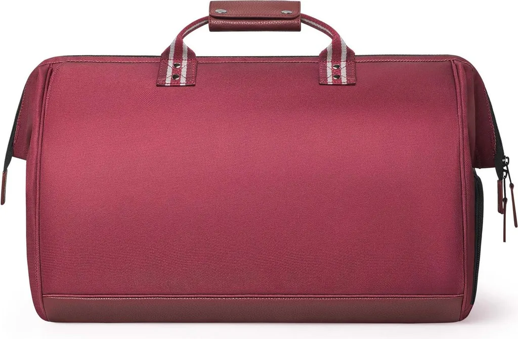 Sac week-end ordinateur Cabaia Duffle Bag bordeaux étanche et modulable - 3