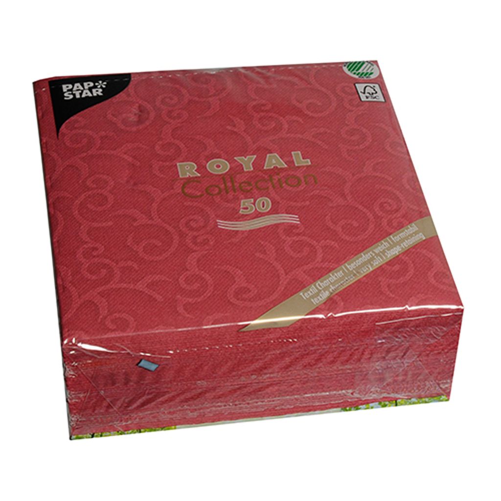 Servietten "ROYAL Collection" 1/4-Falz 40 cm x 40 cm Produktbild 