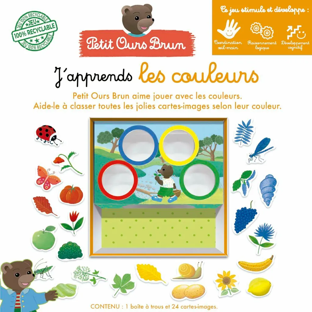 Jeu d'Association Éducatif pour Apprendre les Couleurs - Version FR - 3