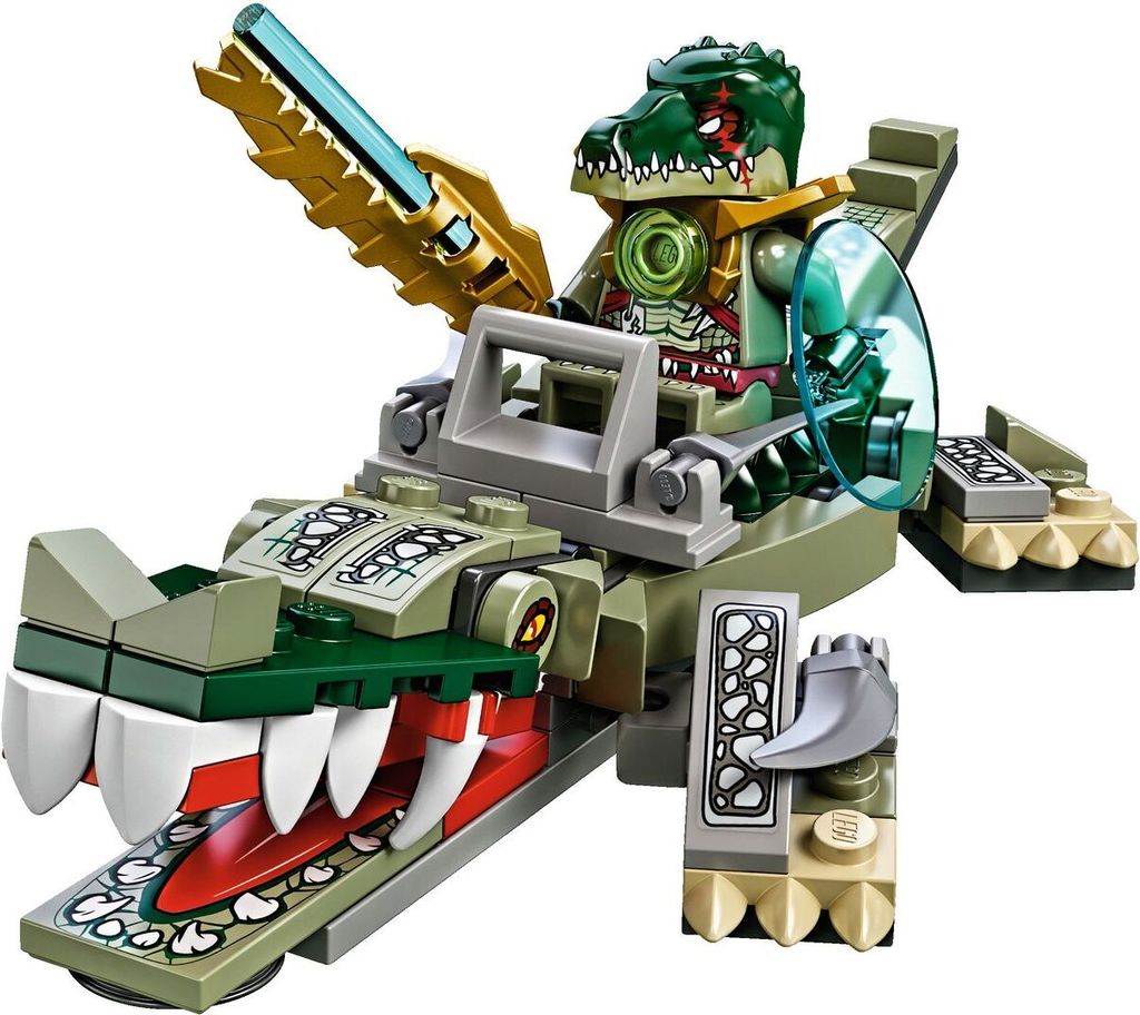 Lego Krokodil Legend-Beast Legends of Chima, 7 Jahr(e), 14 Jahr(e), 121 Stück