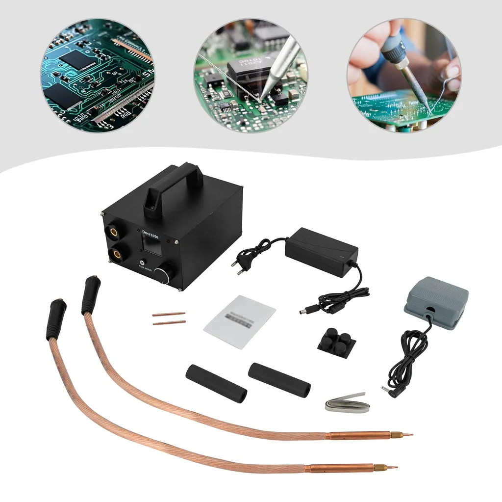 Machine à souder 12V 1400A avec écran LCD intelligent - Modèle Black S - 2