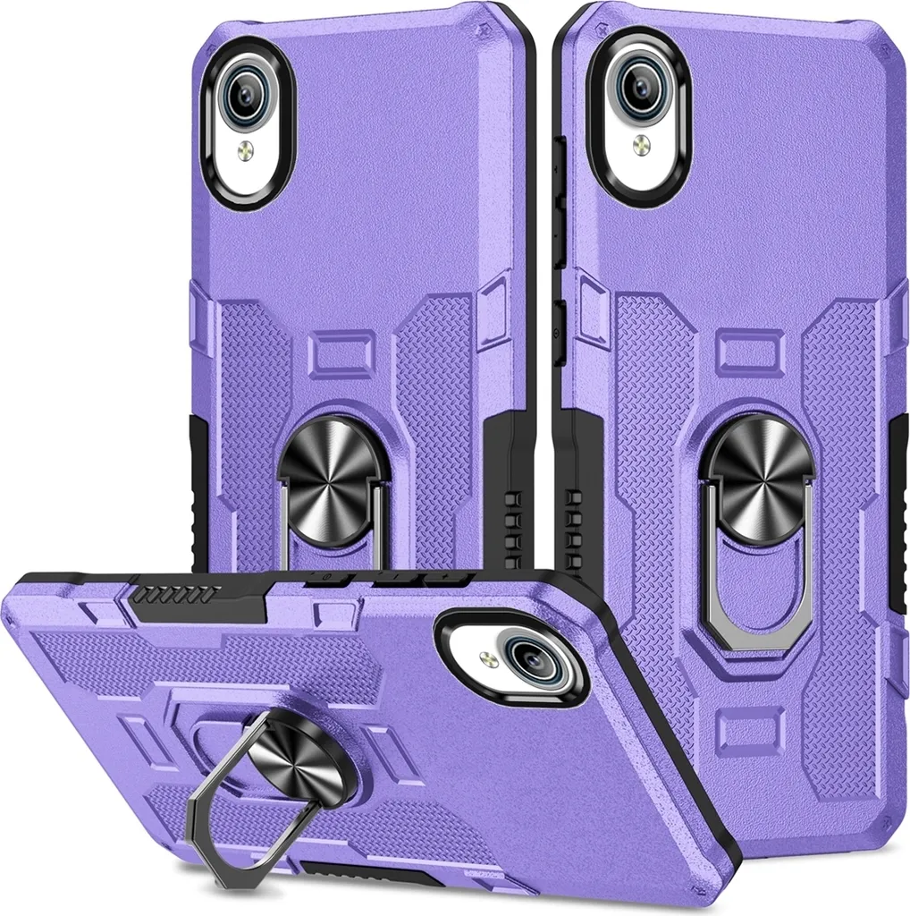 Analisi Cover VIVO Y91C Viola con Ring: Protezione e Funzionalità